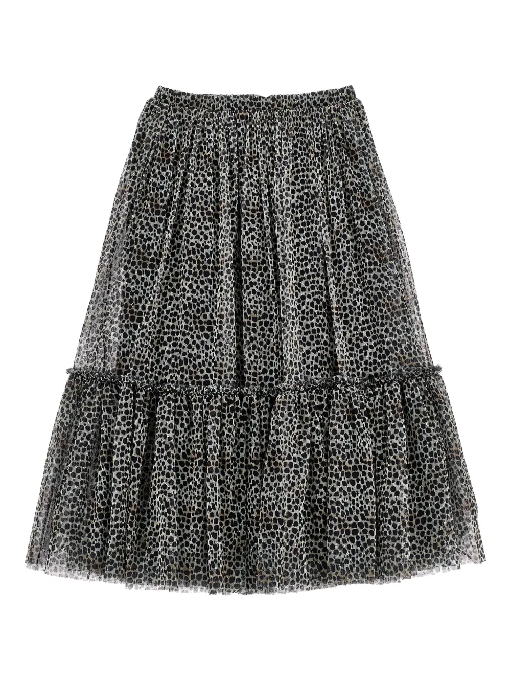 Philosophy Di Lorenzo Serafini Kids Tutu met luipaardprint en ruches Wit