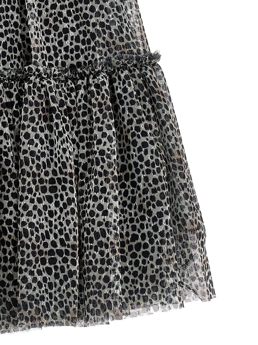 Philosophy Di Lorenzo Serafini Kids Tutu met luipaardprint en ruches Wit
