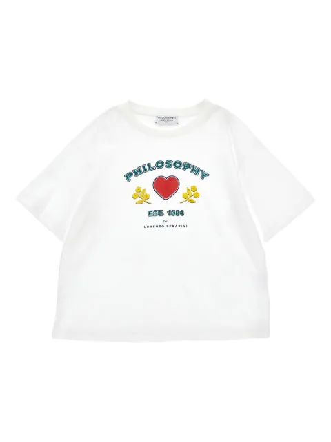 Philosophy Di Lorenzo Serafini Kids logo-print T-shirt