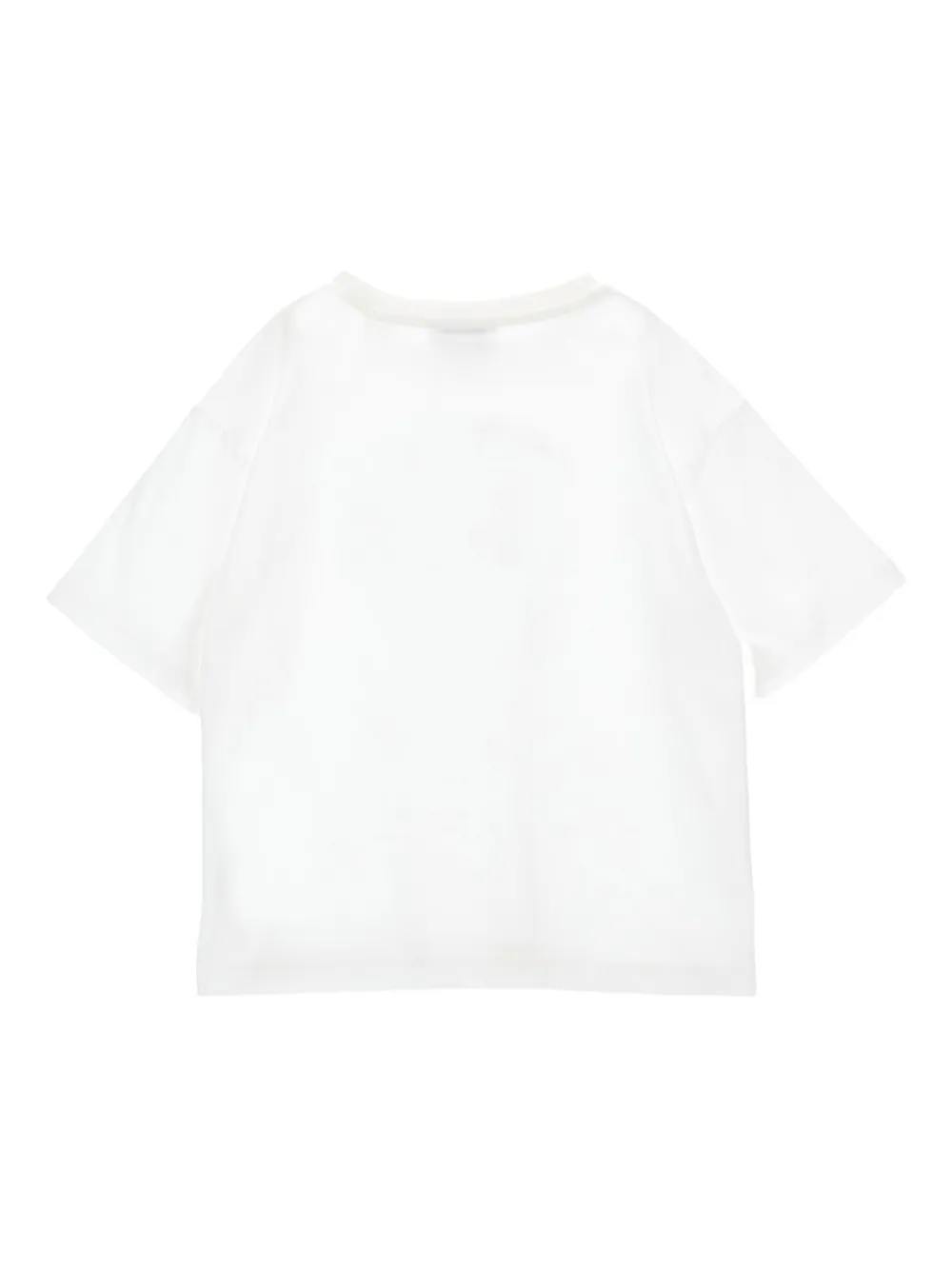 Philosophy Di Lorenzo Serafini Kids logo-print T-shirt Wit