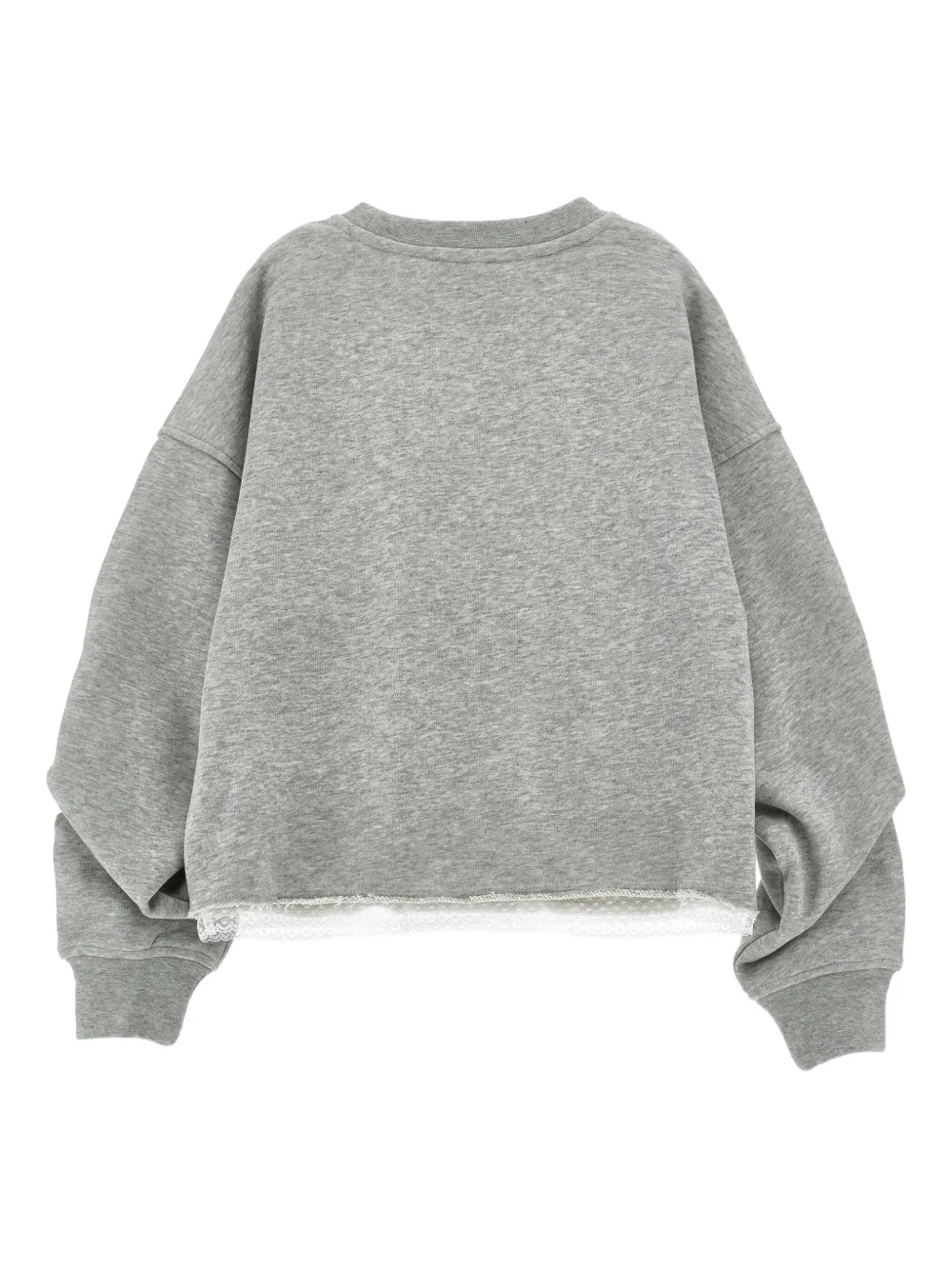 Philosophy Di Lorenzo Serafini Drawstring-sleeves Sweatshirt In Gray