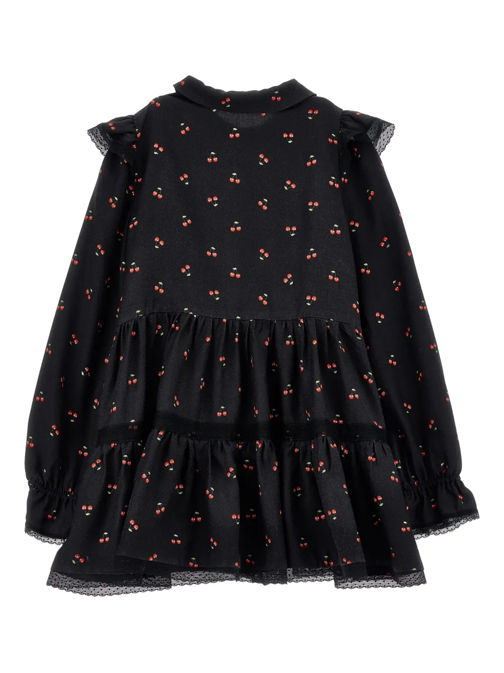 Philosophy Di Lorenzo Serafini Kids Jurk met ruches Zwart