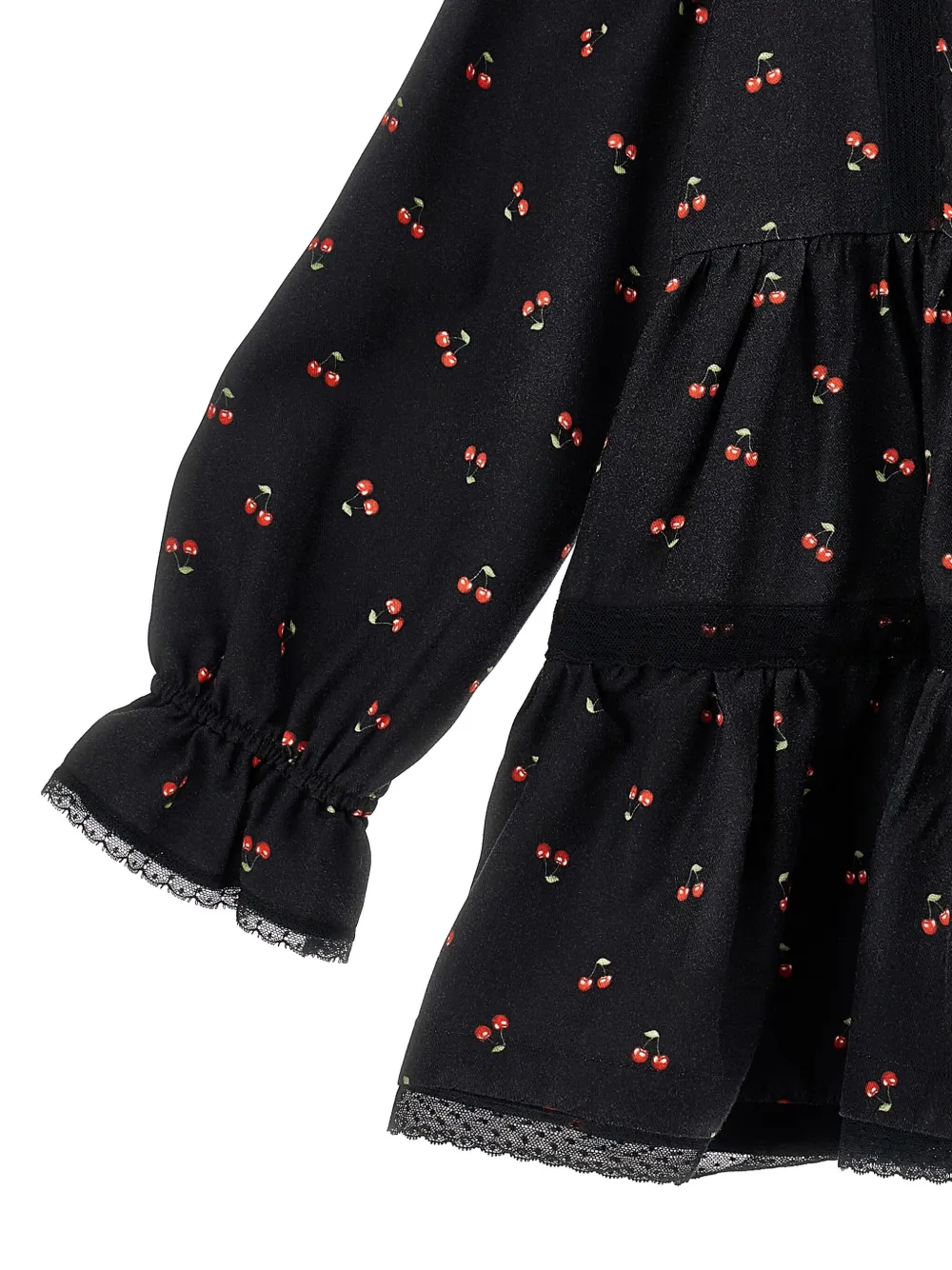 Philosophy Di Lorenzo Serafini Kids Jurk met ruches Zwart