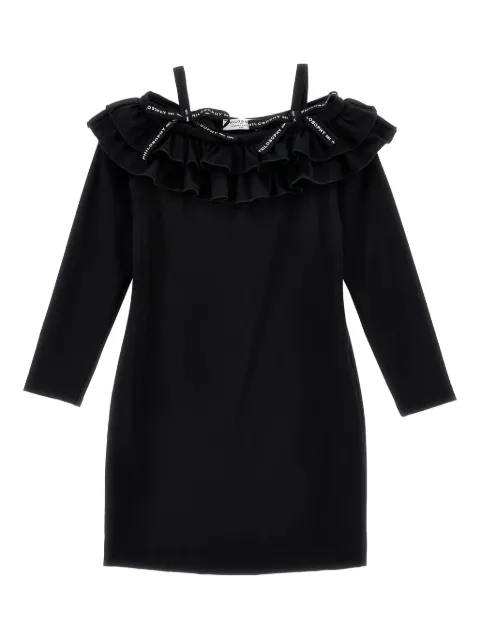 Philosophy Di Lorenzo Serafini Kids ruffled off-shoulder dress