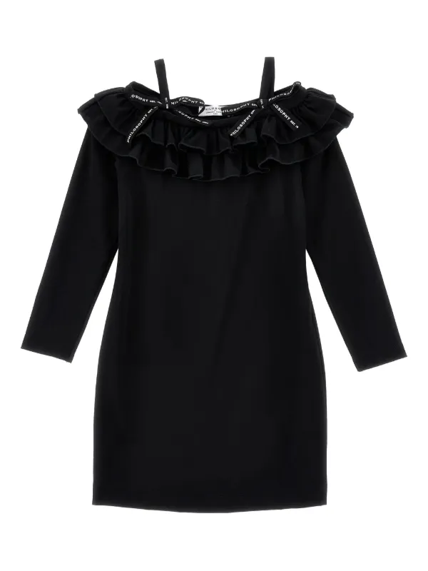 Philosophy Di Lorenzo Serafini Kids ラッフル オフショルダー 