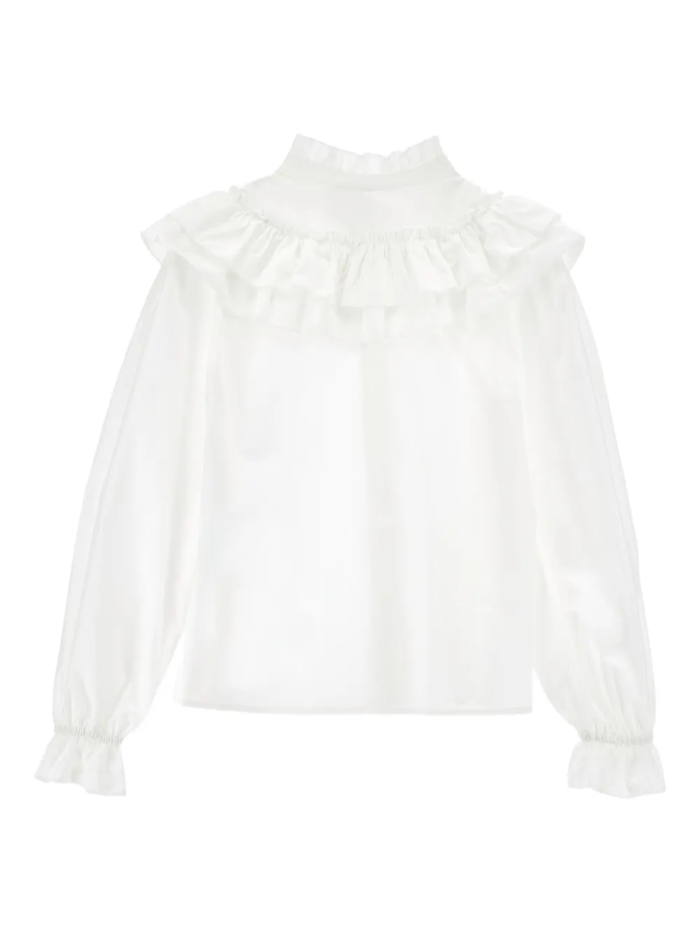Philosophy Di Lorenzo Serafini Kids ruffled-details blouse | Girls Blouses | Image 2