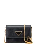 Prada Pre-Owned 2013-2025 Saffiano Card Holder On Chain crossbody bag - Black