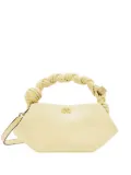 GANNI mini Bou twisted-handle bag - Yellow