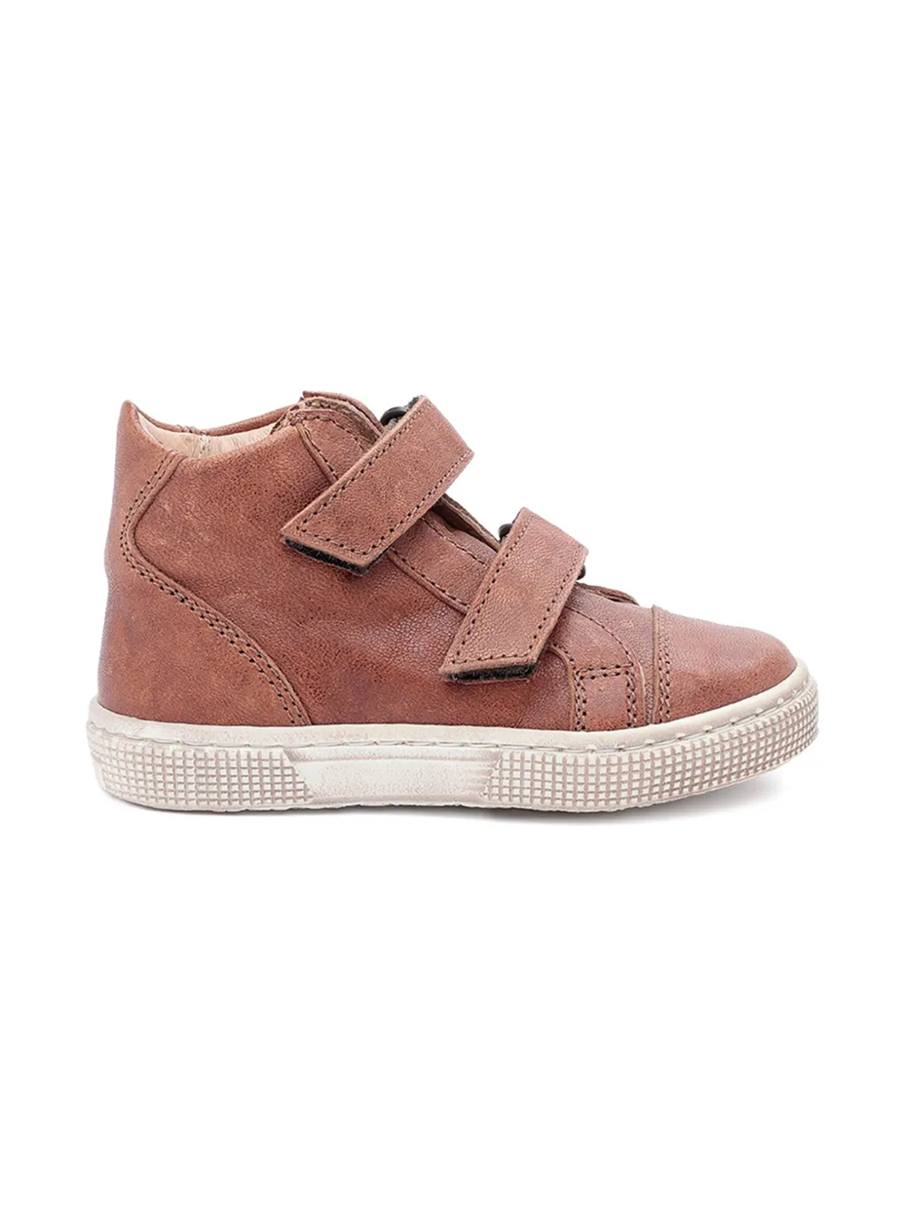 Pèpè touch-strap high-top sneakers - Roze