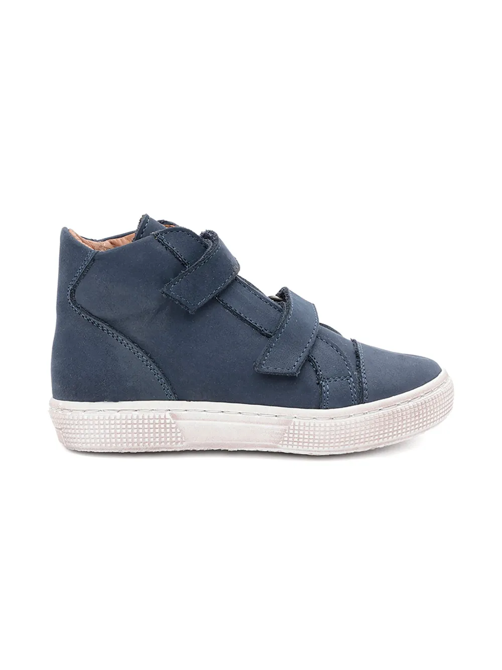 Pèpè leather strapped sneakers - Blauw