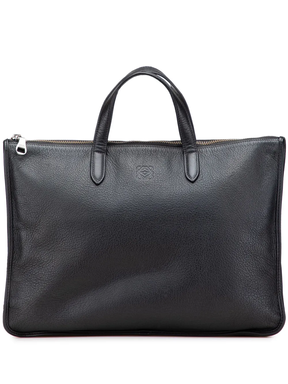 2014 Leather Anagram business bag
