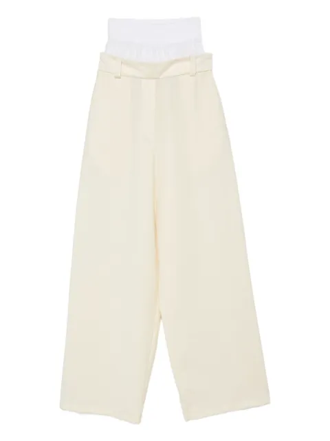 Vestiaire d'un Oiseau Libre elastic-waistband trousers