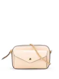 Gucci Pre-Owned 2016-2025 Super Mini GG Debossed Calf Chain Wallet crossbody bag - Brown