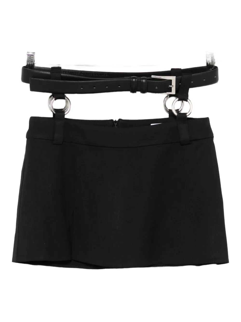 Vestiaire D'un Oiseau Libre Ring Mini Skirt In Black