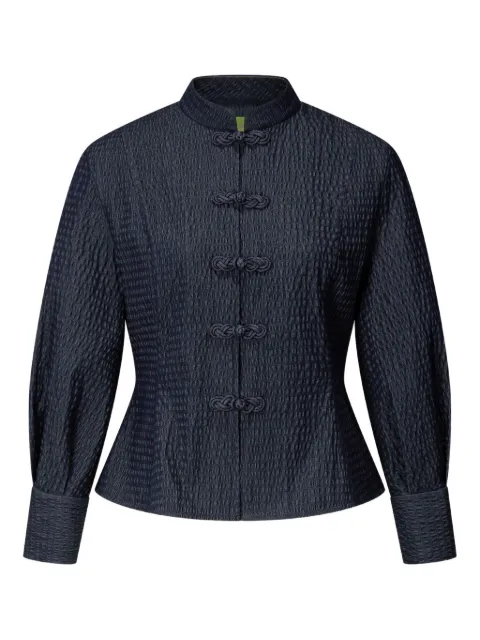 Shanghai Tang knotted-detail jacket