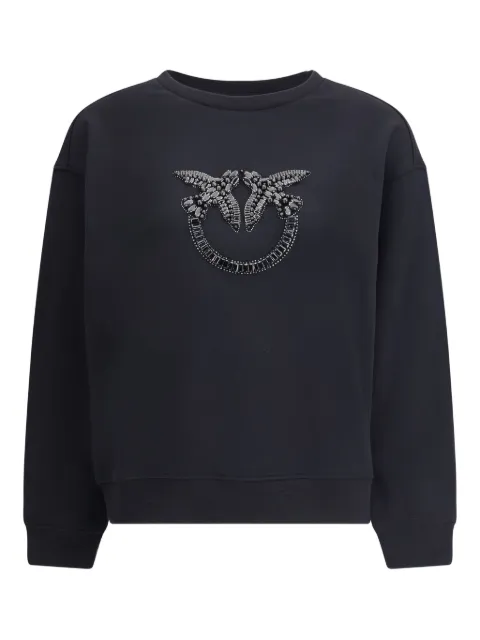 PINKO crystal-embellishment sweatshirt