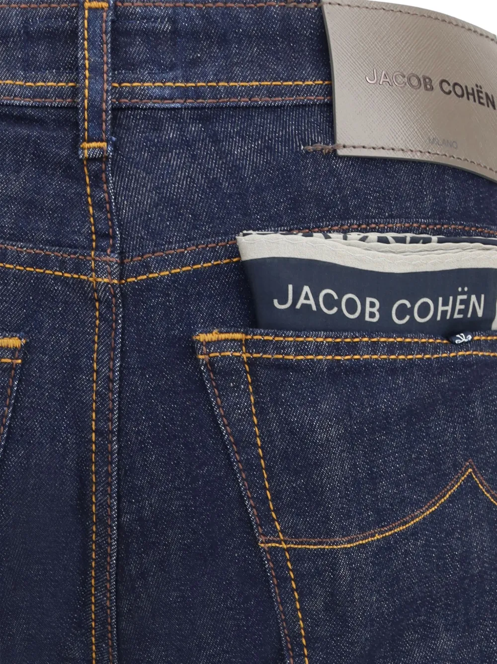 Jacob Cohën Jeans met vijf zakken Blauw