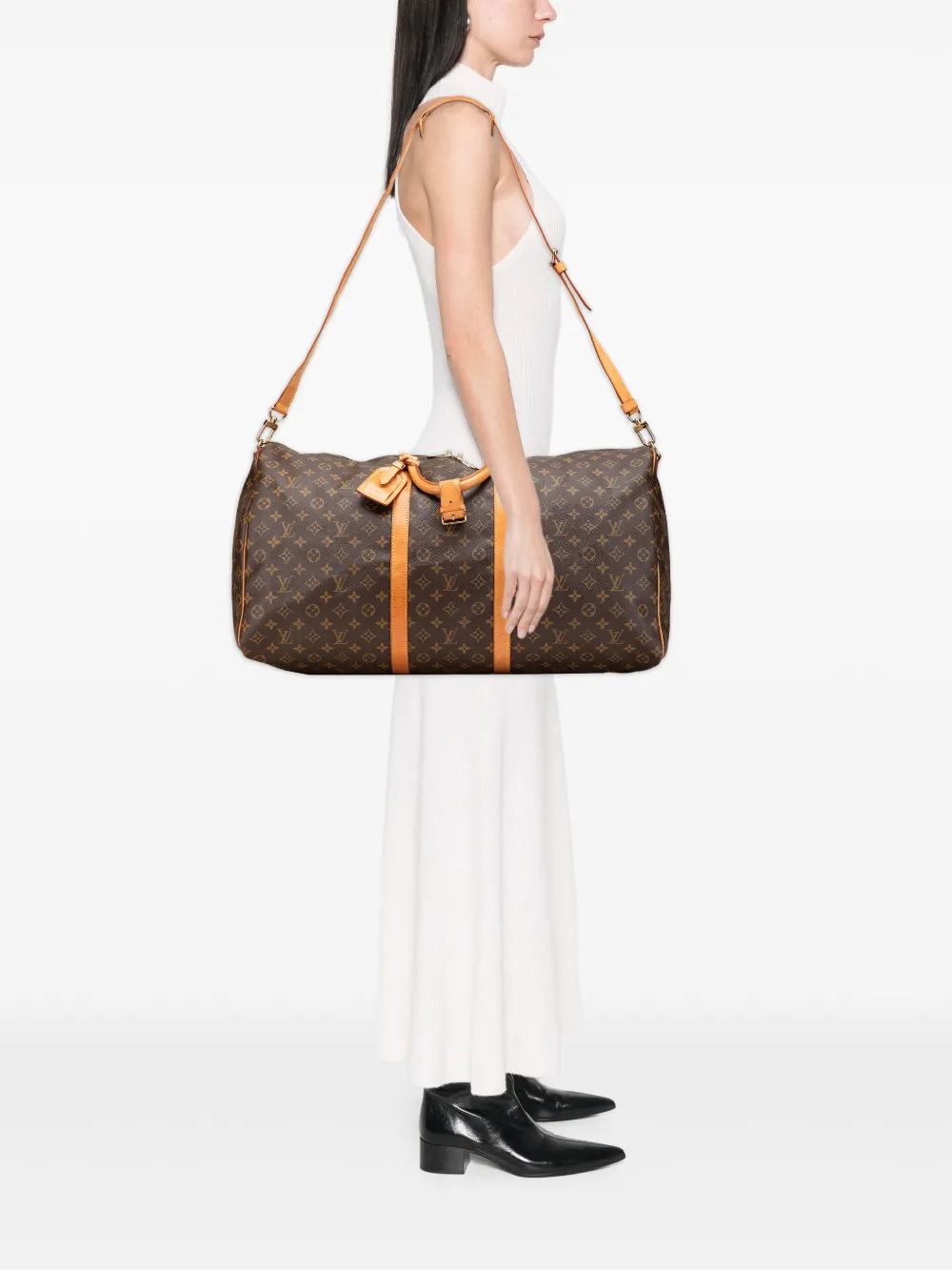 Louis Vuitton Pre-Owned 1995 Monogram Keepall Bandouliere 60 travel bag | Pre-Owned | Image 2