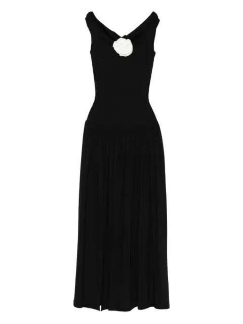 ROSERRY Venice rose-embellished maxi dress