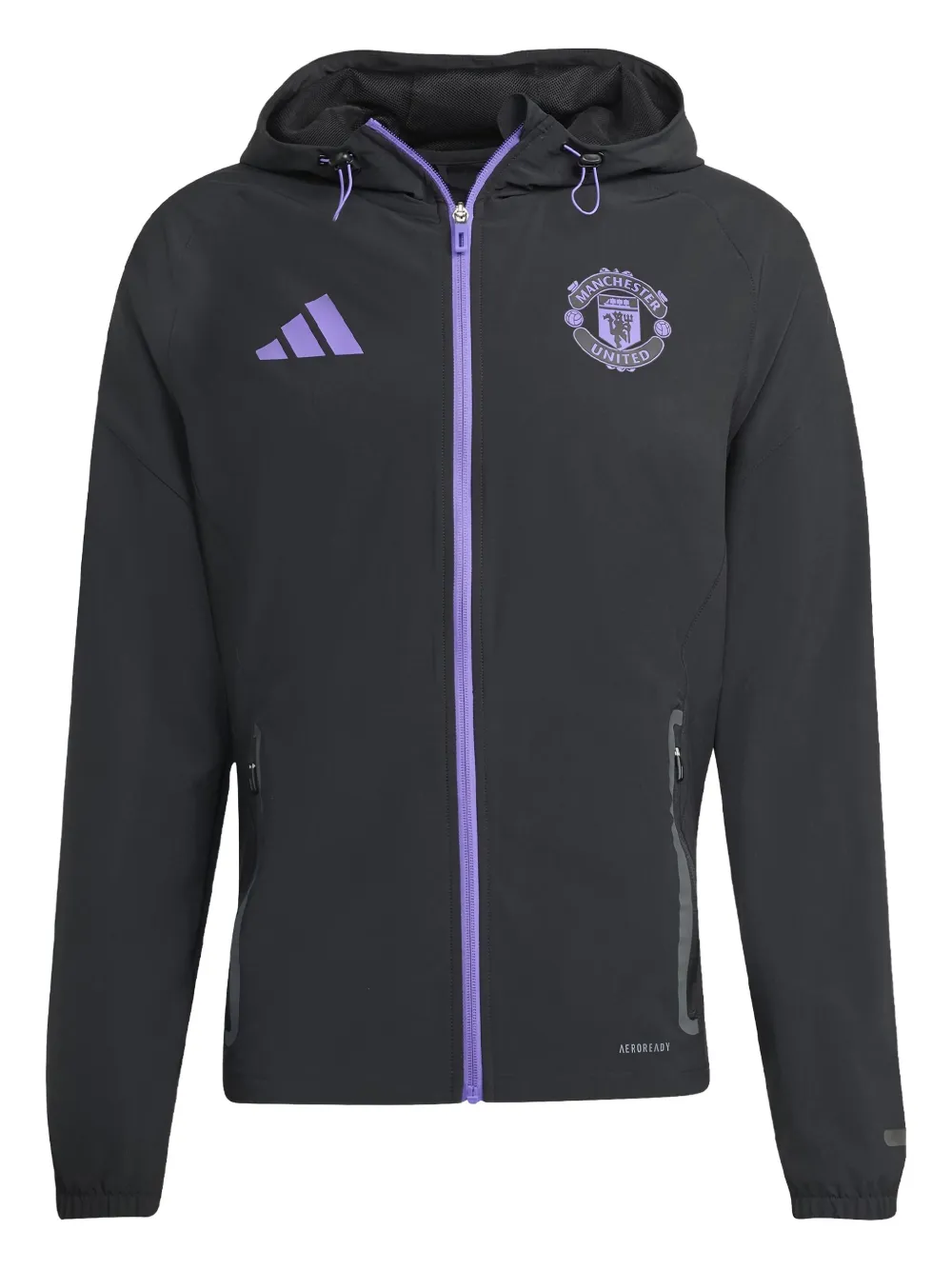adidas logo-print jacket | Black | Image 1