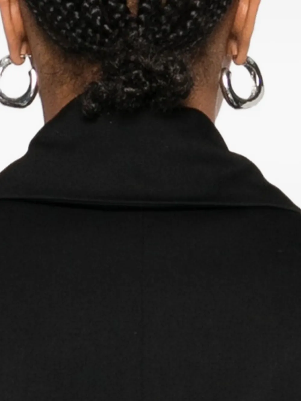 Vestiaire D'un Oiseau Libre Puffed-sleeve Jacket In Black