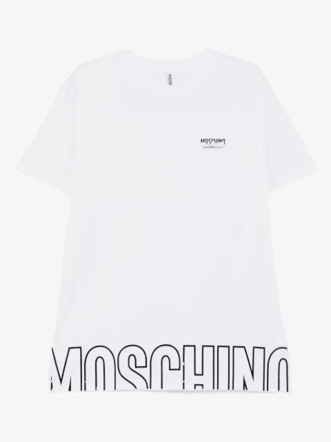 Moschino logo-print cotton t-shirt