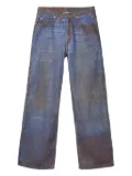 CamperLab acid-wash denim straight-leg jeans - Blue