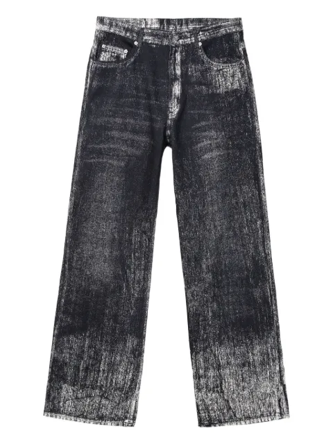 CamperLab acid-wash effect straight-leg jeans