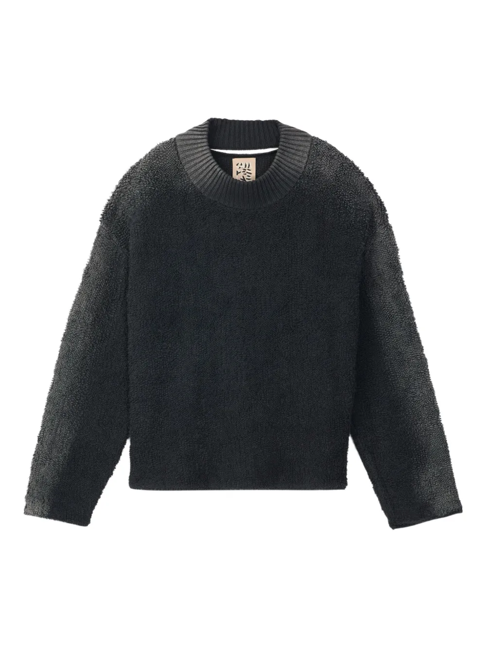 CamperLab textured sweater | Black | Image 1
