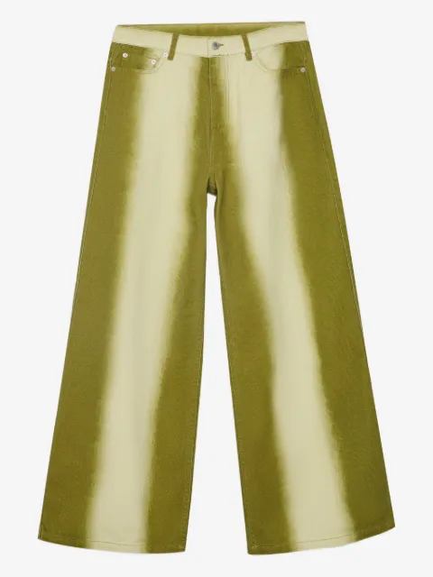 CamperLab dip-dye denim trousers