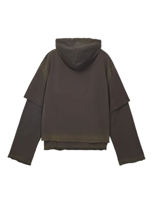 CamperLab double-layered Hoodie Black FARFETCH PH