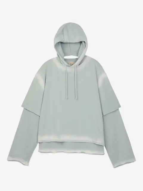 CamperLab layered hoodie