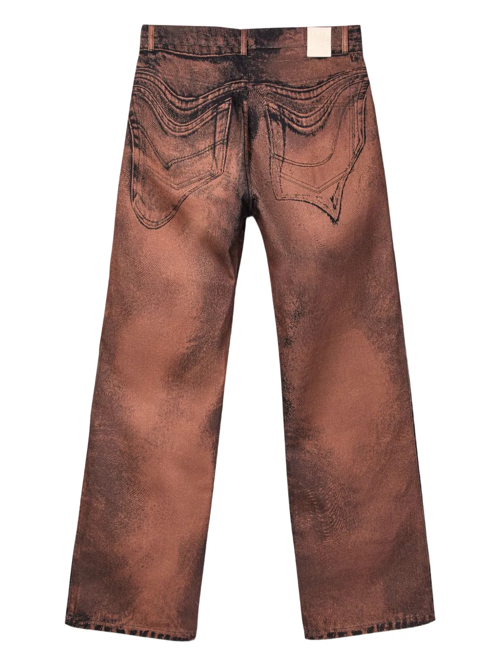 CamperLab acid-wash jeans - Bruin