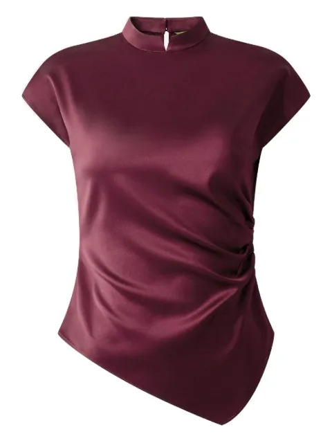 Shanghai Tang blusa de seda Tang Top