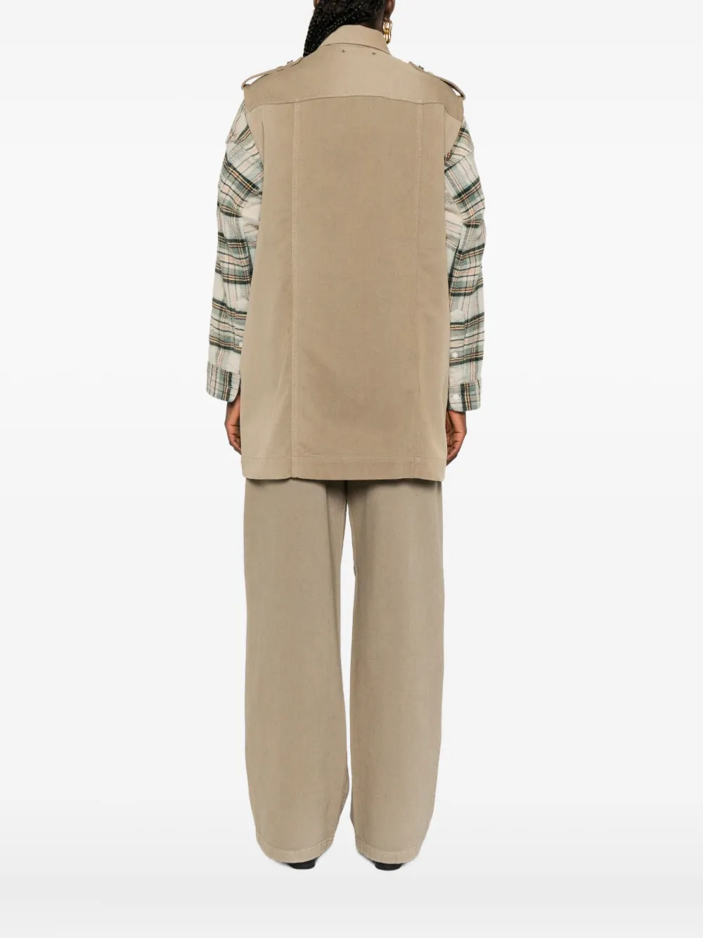 Golden Goose Journey Osanne Shirt Dress Clothing In Neutral