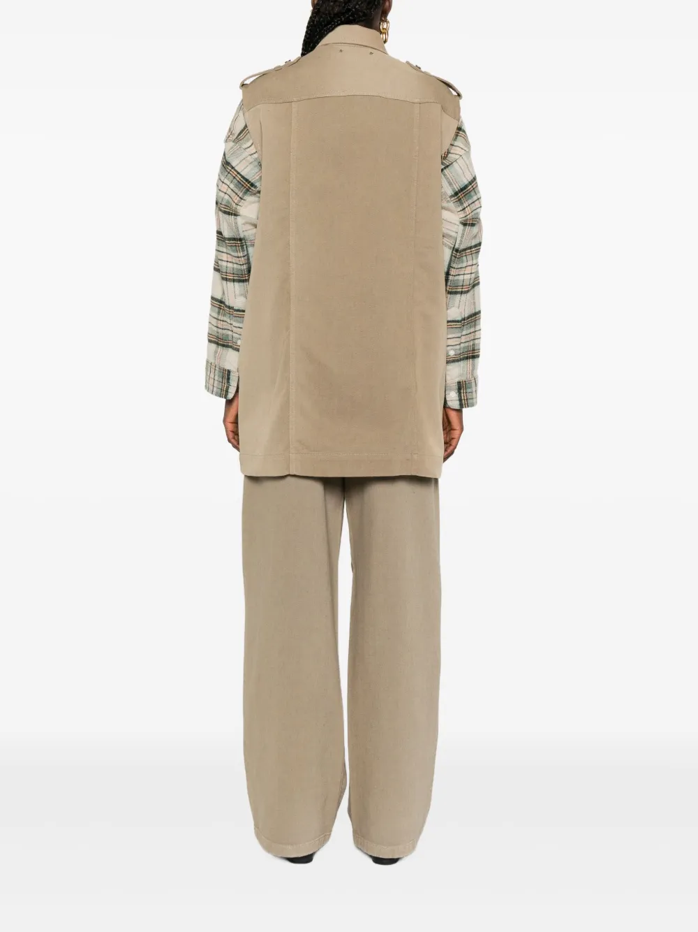Golden Goose Bodywarmer met knoopsluiting Beige
