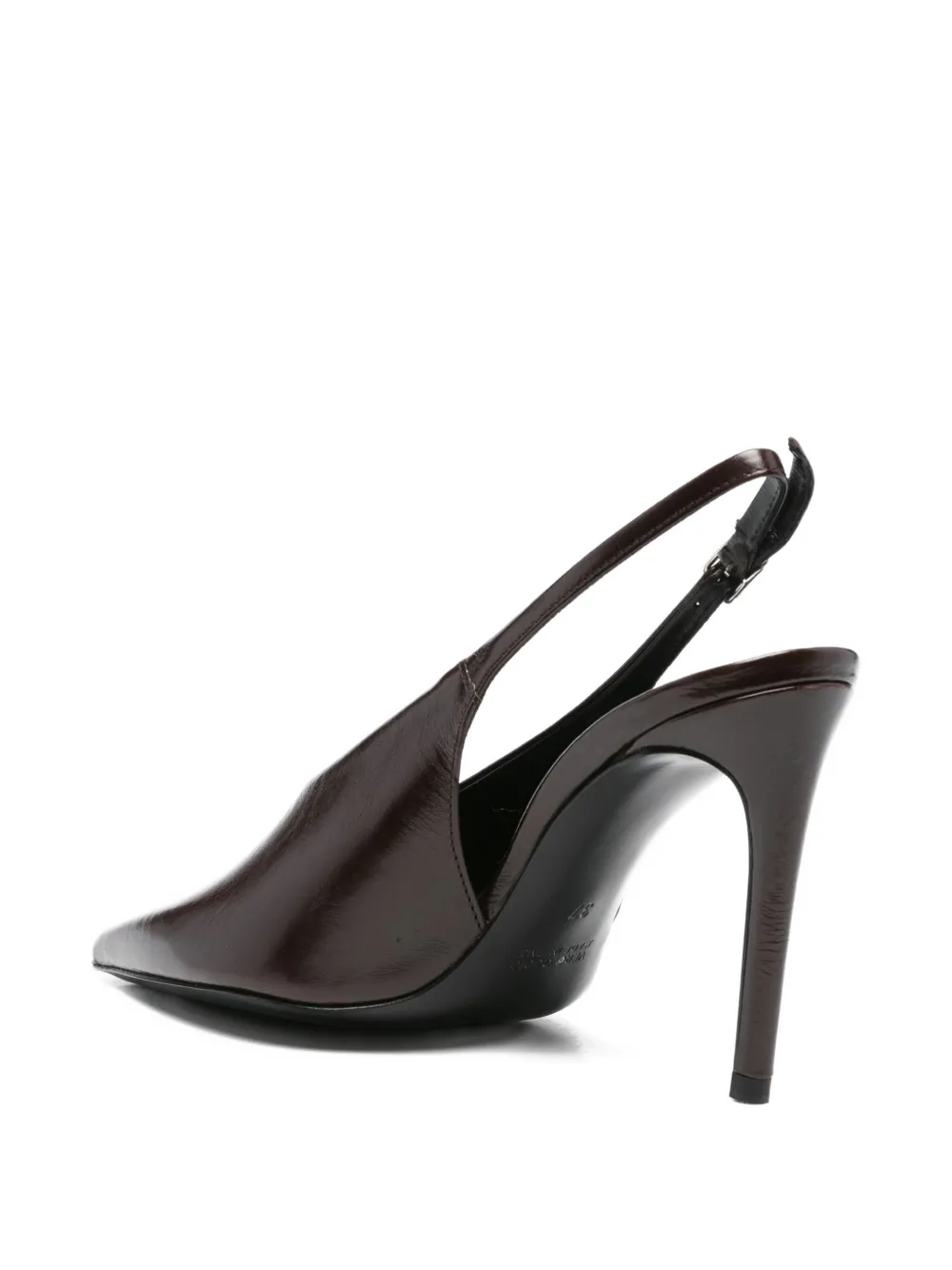 GUGLIELMO ROTTA 100 mm Feel slingback pumps Bruin