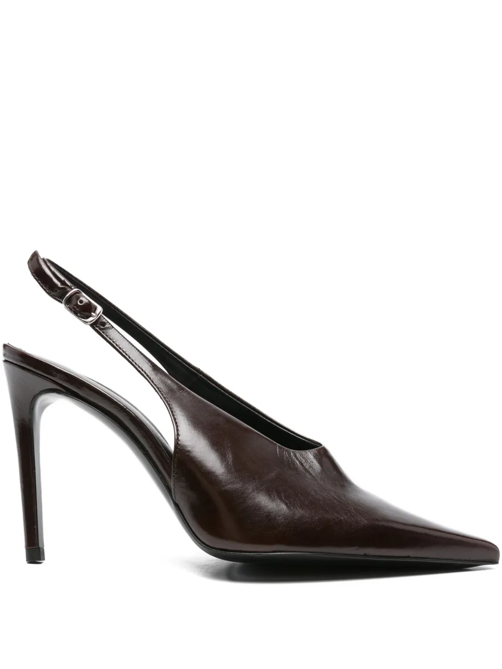 GUGLIELMO ROTTA 100mm Feel slingback pumps Bruin