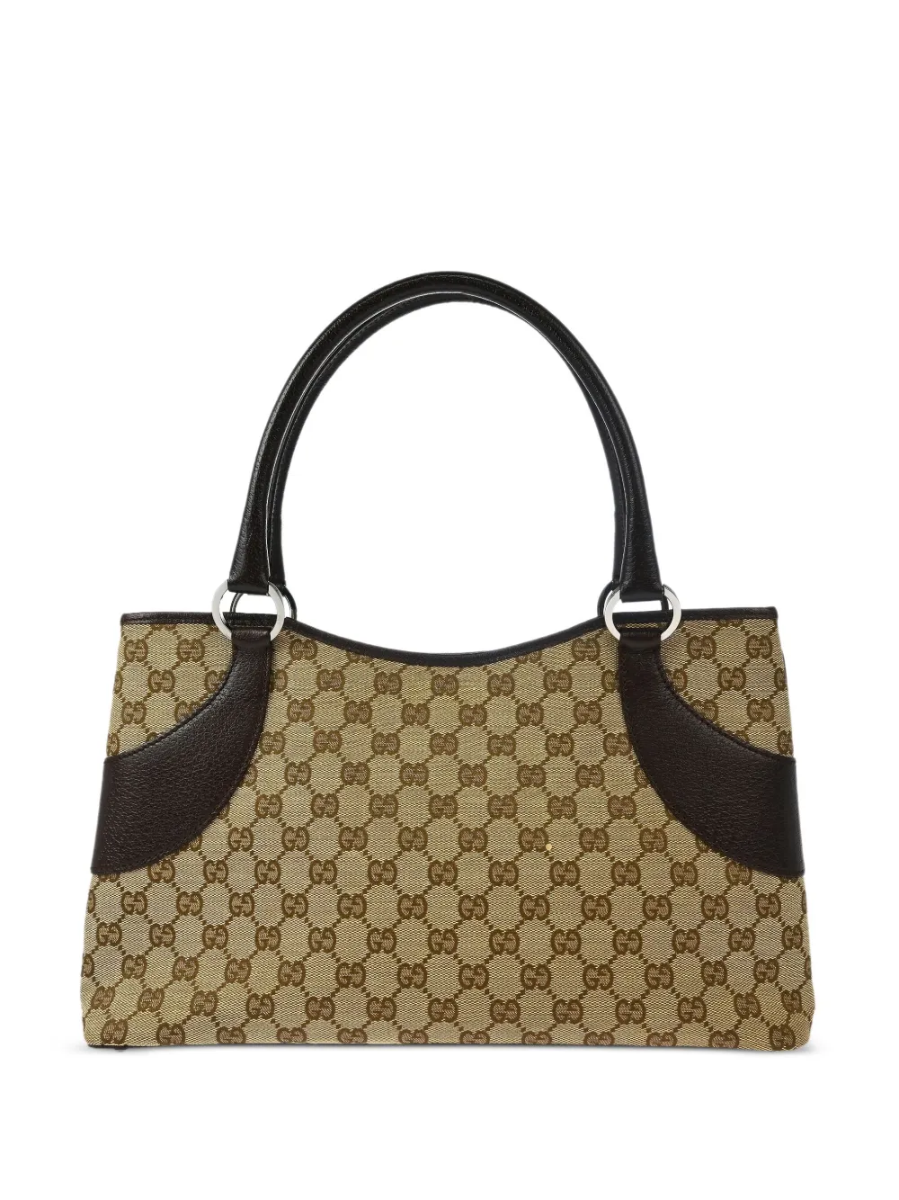 Gucci Pre-Owned 1990-2000s GGモノグラム ハンドバッグ - ニュートラル Gucci Pre-Owned 1990-2000s GGモノグラム ハンドバッグ - ニュートラル