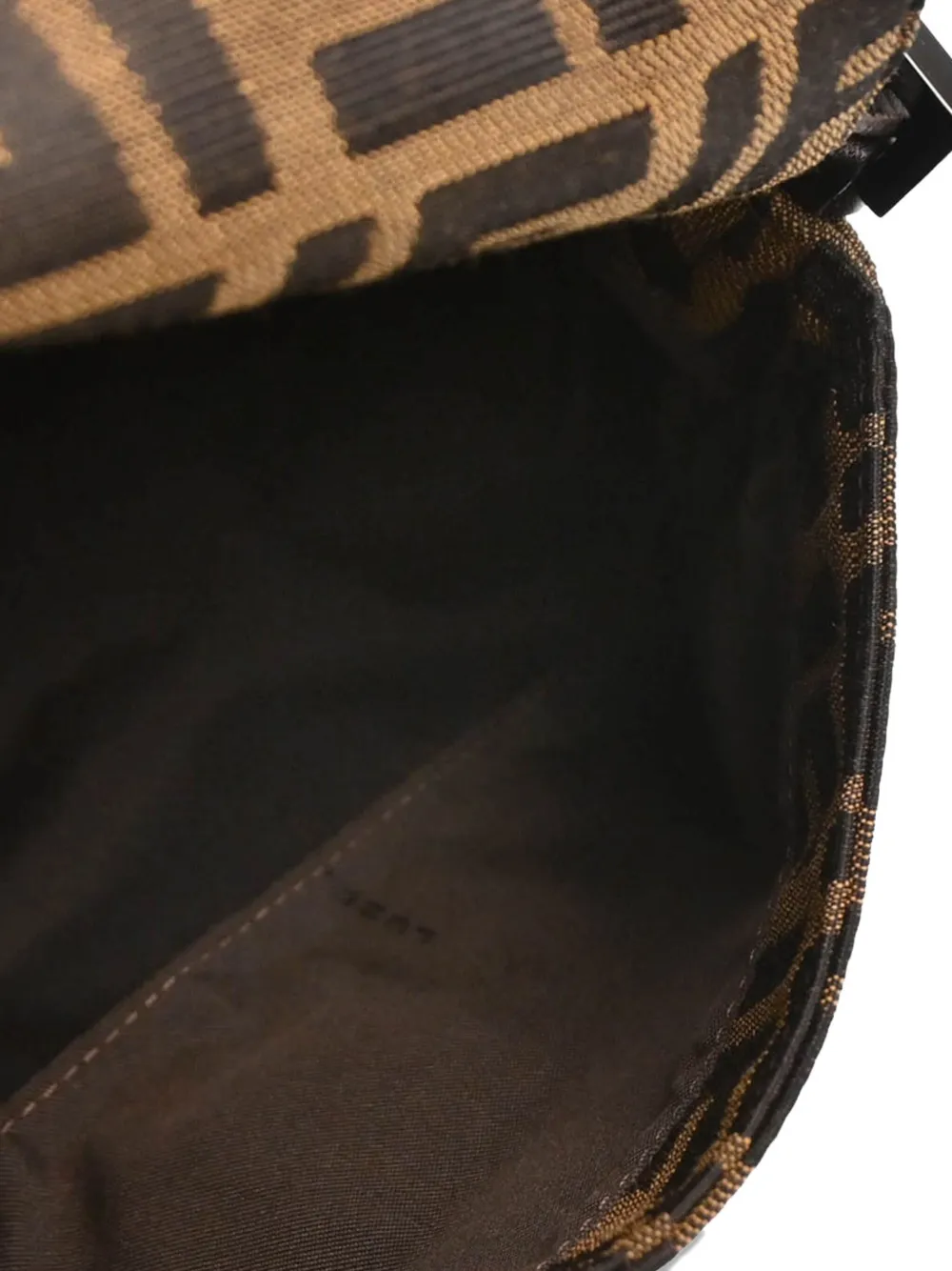 Pre-owned Fendi 1990s-2000s Zucca Pattern Handbag In Brown