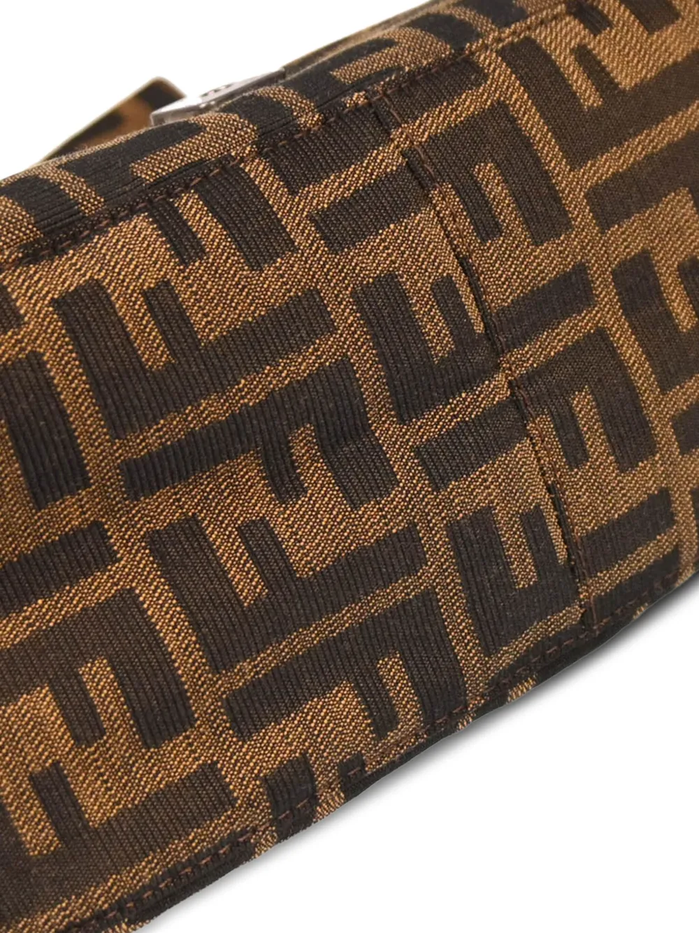 Pre-owned Fendi 1990s-2000s Zucca Pattern Handbag In Brown