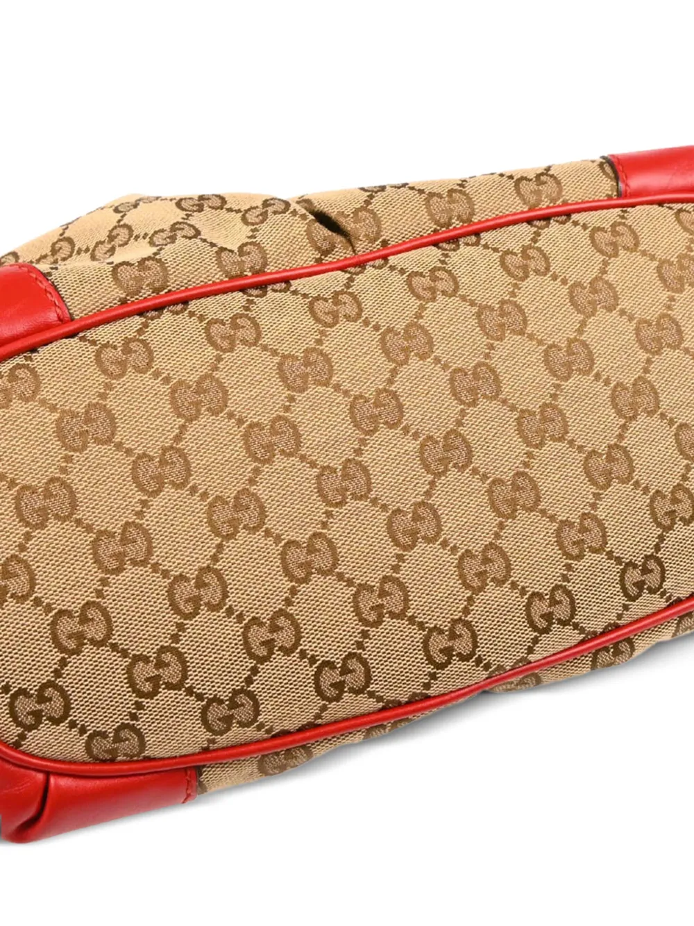 Pre-owned Gucci 1990s-2000s Gg Two-way Handbag In Neutral