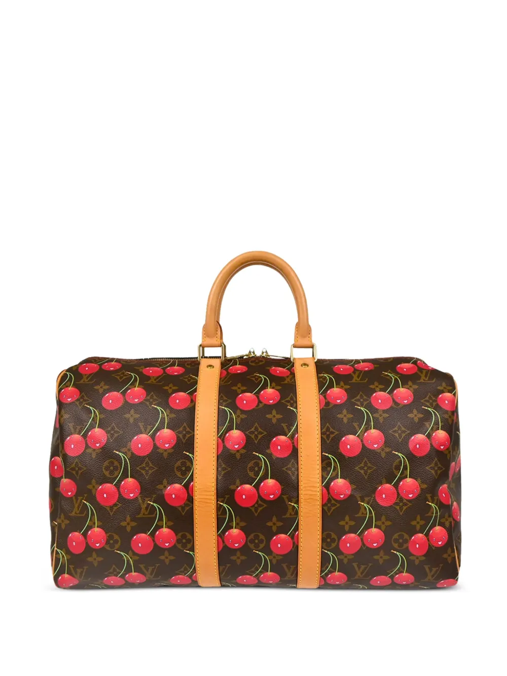 Louis Vuitton Pre-Owned 2005 Monogram Cherry Keepall 45 duffle handbag | Brown | Image 1