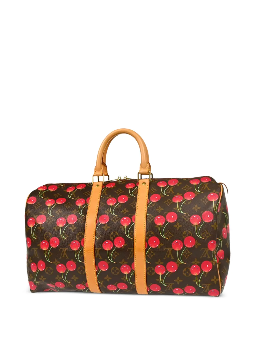 Louis Vuitton Pre-Owned 2005 Monogram Cherry Keepall 45 duffle handbag | Pre-Owned | Image 2