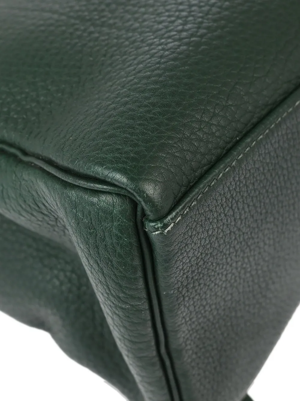 Pre-owned Hermes 2000 Fjord Kelly A Dos Gm Backpack In Green