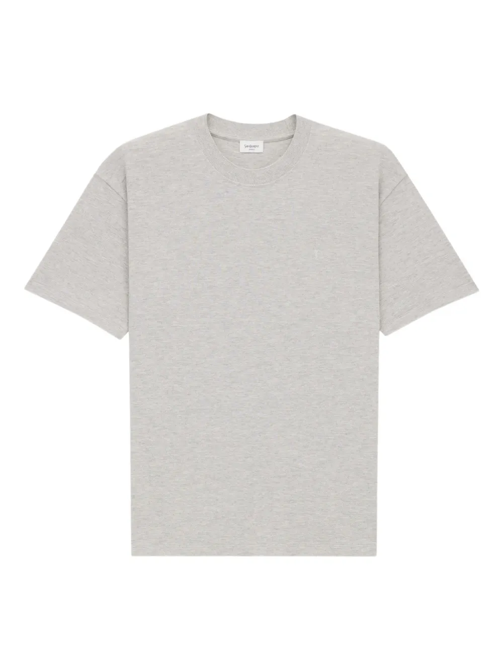 Saint Laurent Cassandre crewneck T-shirt Grijs