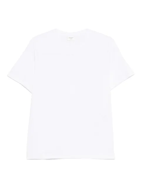 Saint Laurent playera manga corta con cuello redondo