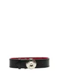 Louis Vuitton Pre-Owned 2001 Leather Monogram Wish Bracelet costume bracelet - Black