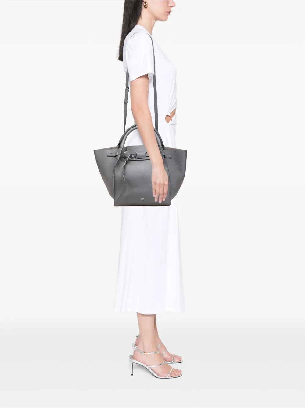 Celine Pre-Owned 2019 Small Grained Calfskin Big Bag satchel | Pre-Owned | Image 2