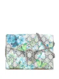 Gucci Pre-Owned 2016-2025 GG Supreme Dionysus Blooms Chain Wallet crossbody bag - Brown